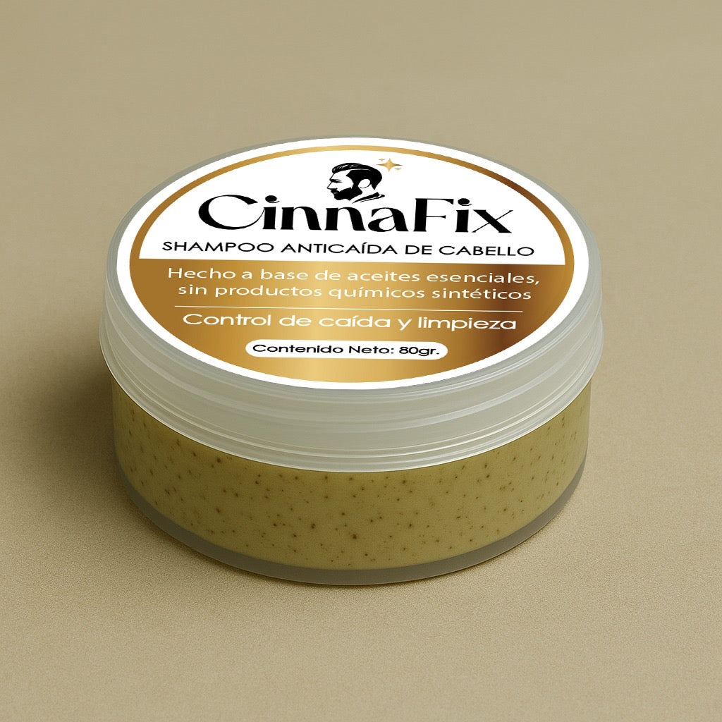 SHAMPO SÓLIDO NATURAL ANTICAIDA DE CABELLO